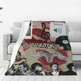 thumbnail image 2 of One Music Direction Flannel Blanket Air Conditioning Blanket Nap Blanket Sofa Throw Blanket Throw Blankets 60"X50", 2 of 6