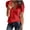 Z1#Red, variant on RYRJJ Womens Tank Tops V Neck Waffle Knit Summer Casual Solid Sleeveless Loose Tee Shirts Soft Comfy Loose Tunics Blouses Vest(02#Red,S)