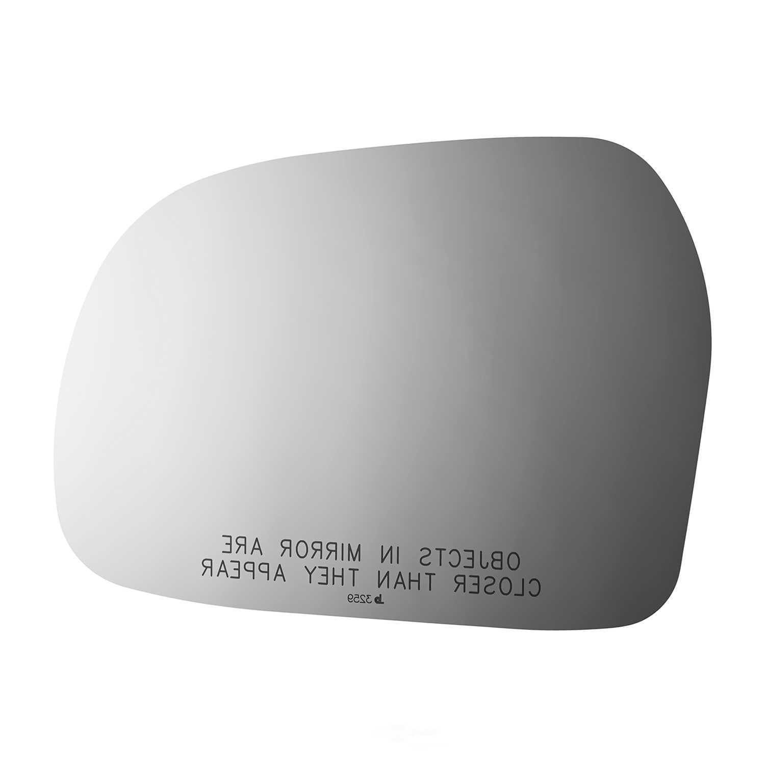 Burco Side View Mirror Replacement Glass - Clear Glass - 3259