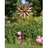 Dahlia Flower Wind Spinner 12"