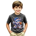 thumbnail image 3 of Kiijoy Boys Baseball Graphic Short Sleeve T Shirt Casual Active T-Shirt Tee, Sizes 10-11, 3 of 3