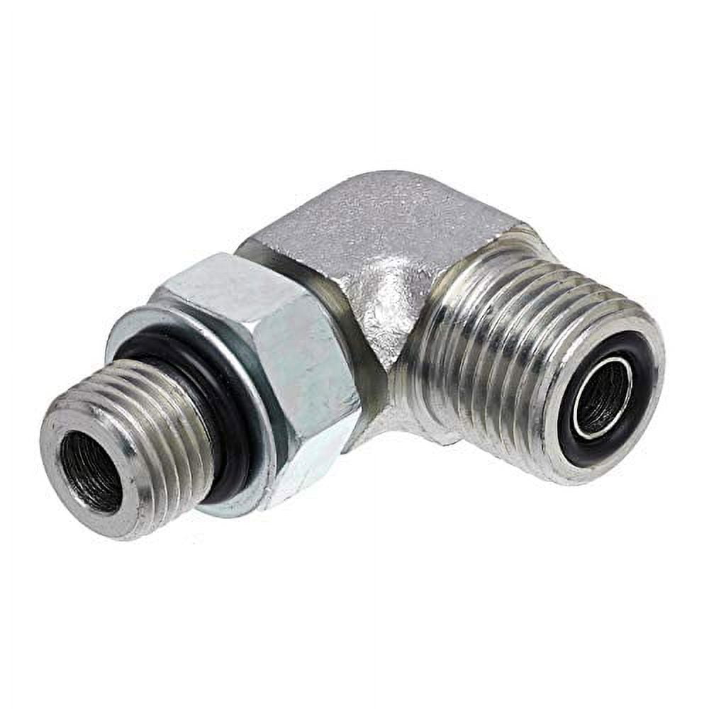 Gates 12MFFOR‑12MB90 BELTS & HOSES Flat‑Face O‑Ring to O‑Ring Boss Coupling 90 Sae To Sae