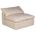 thumbnail image 4 of Modular Sectional Sofa 3Pc Deep Seating Couch Washable Fabric Stain Resistant Tan Beige, 4 of 8