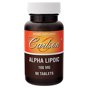 Acide alpha-lipoïque 100mg Carlson Laboratories 90 Tabs