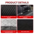 thumbnail image 3 of XiongXiong 9 Pcs PVC Leather Car Seat Covers Full Set, Front & Rear Bench Waterproof Seat Cover Fit for SUV,Sedan,Van, Airbag Compatible, Black, 3 of 13