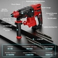 thumbnail image 5 of Cordless Rotary Hammer Drill Compatible with Milwaukee 18V Battery, Brushless SDS-Plus Hammer Drill with Safety Clutch for Concrete/Masonry, 1500 RPM, 4 Modes with 360°Auxiliary Handle, 5 of 8