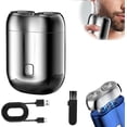 thumbnail image 1 of Gradientiscolor Electric Shaver, Upgrade Pocket Shaver, Mini USB-C Electric Razor, Gradientis Color Mini Electric Shavers for Men, Rechargeable Waterproof Compact Electric for Home, Car, Travel, 1 of 8