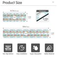 thumbnail image 3 of Yayeee Faucet Mat for Kitchen Sink 30" Diatomite Long Splash Guard Pad, Red Trains Pattern, 2 Pack, 3 of 7