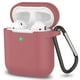 thumbnail image 1 of Satlitog Funda De Silicona Compatible Con Apple Airpods 1 Y 2 Funda De Carga Inalámbrica Y Con Cable (Led Frontal Visible) Marrón, 1 of 1