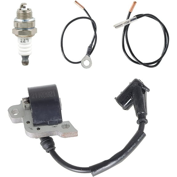 EPOTOOR Ignition Coil 0000 400 1300 Replacement for Stihl 024 026 028 029 034 036 038 039 044 048 MS240 MS260 MS290 MS310 MS360 MS360C MS390 MS440 MS640 Chainsaw with Spark Plug