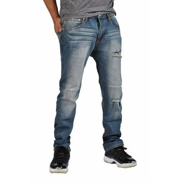 Indigo People - Indigo People Men's Denim Jeans Regular Fit Straight ...