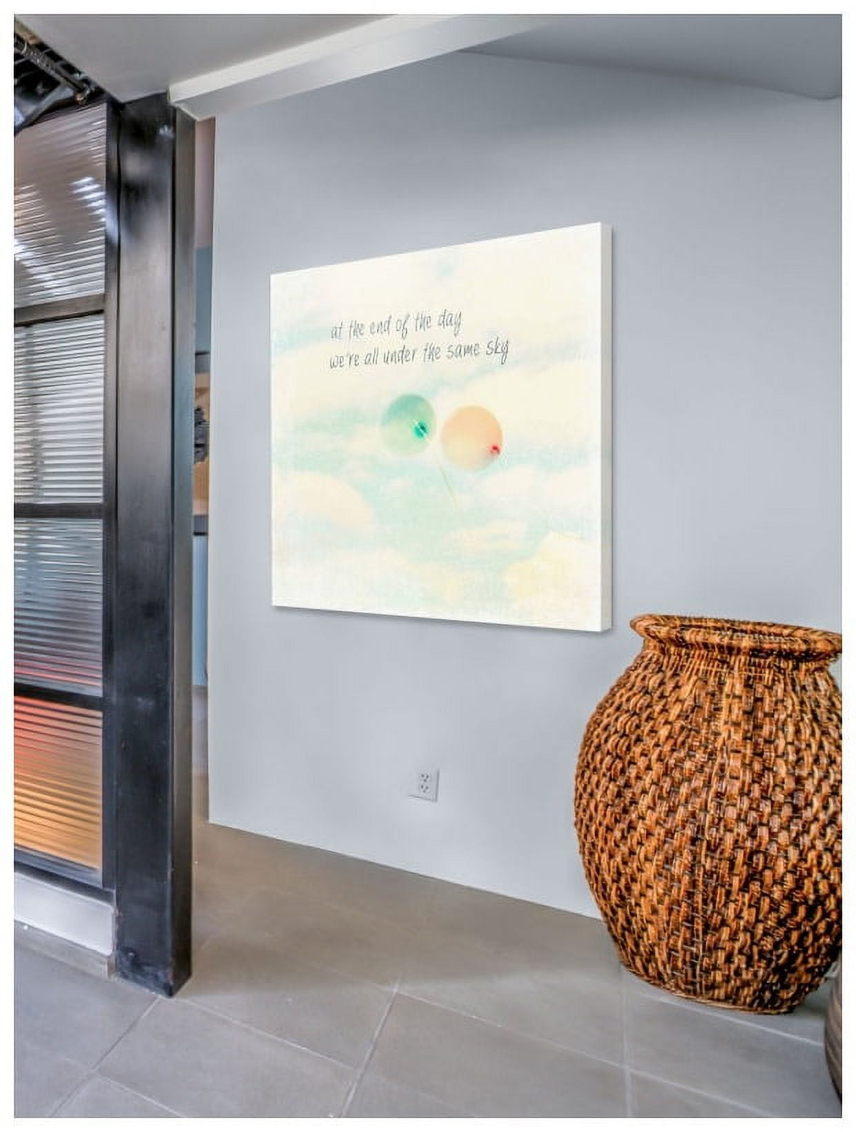 "At the End of the Day" Painting Print on Wrapped Canvas
