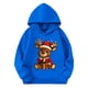 thumbnail image 3 of Sudaderas con capucha para niños y niñas, sudaderas casuales de manga larga, lindas sudaderas de gran tamaño con bolsillo de polar, chaquetas para niñas, 3 of 4
