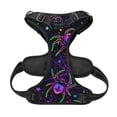 thumbnail image 5 of Lsque Multi-colored Spiders Dog Harness, No-Pull Pet Harness with 2 Leash Clips, Adjustable Soft Padded Dog Vest with Easy Control Handle for Large Dogs-Small, 5 of 9