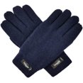 thumbnail image 1 of Bruceriver Men Pure Wool Knit Gloves with Lining and Elastic Rib Cuff, 1 of 5