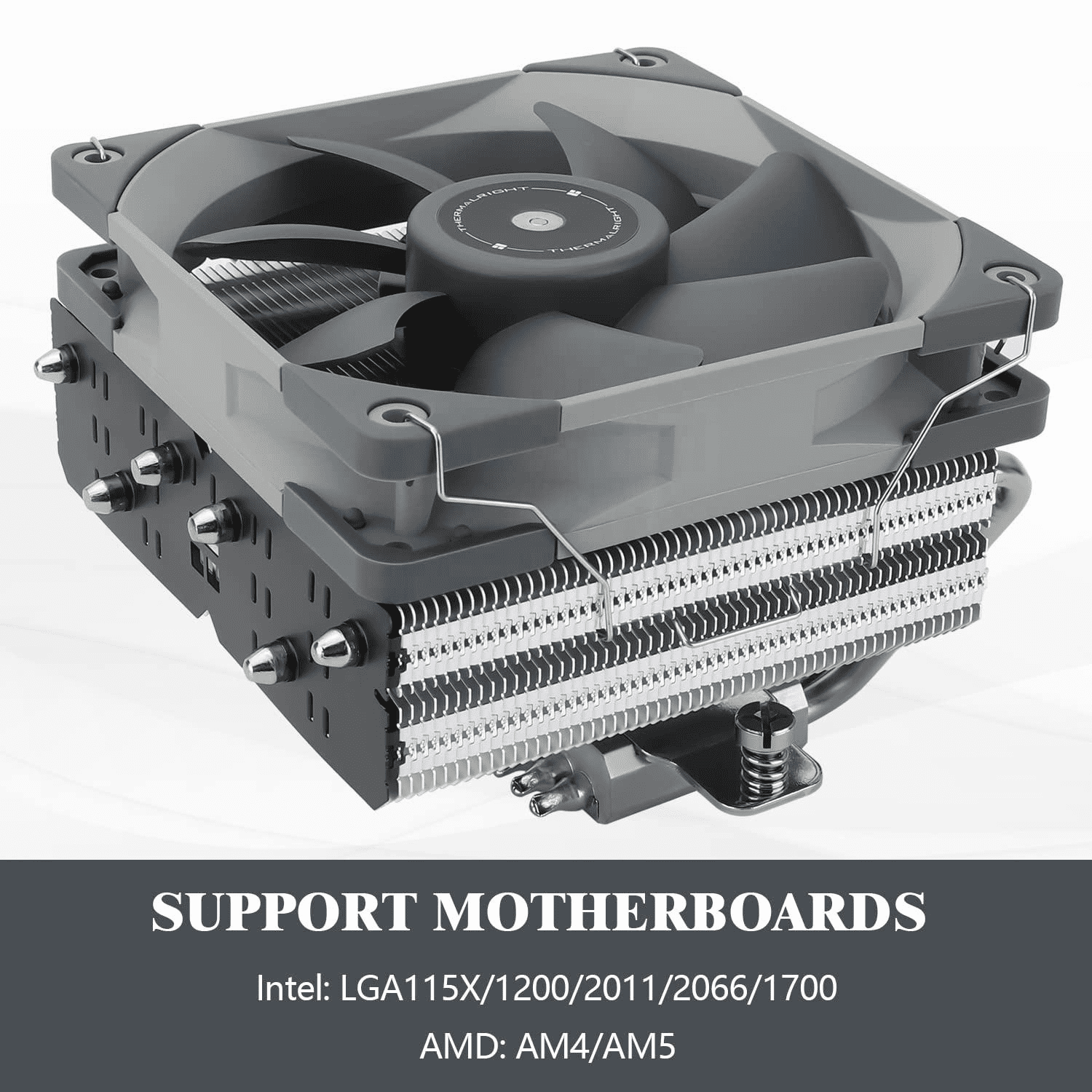 Thermalright SI-100 CPU Air Cooler TL-E12 PWM Quiet Fan AGHP 3.0 Technology Computer Case