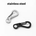 thumbnail image 4 of Aellinatey 10Pcs Paracord Carabiner Clip Spring Snap Keyring Hook Small Carabiner Clip, 4 of 16