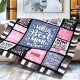 thumbnail image 2 of Mimi Blanket Gift for Mimi for Mothers Day from Granddaughter Mimi Gift from Grandson - Best Mimi Ever Blanket for Sofa Bed - Birthday from Grandkids 50''''x60'''', 2 of 6