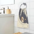 thumbnail image 3 of Yayeee 100% Cotton Hand Towels for Bathroom 16" x 28" Soft Absorbent Kitchen Towel, Astronaut Floating, 3 of 7