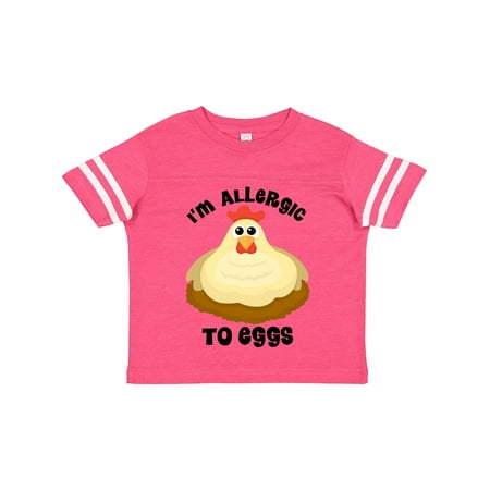 

Inktastic Egg Allergy Gift Toddler Boy or Toddler Girl T-Shirt