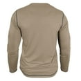 thumbnail image 5 of JUSLIO Button-Up Long Sleeve T Shirts for Men Cotton with Pockets Tops Solid Long sleeve Round Neck Tops Khaki XL, 5 of 7
