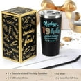 thumbnail image 5 of 80th Birthday Gifts for Men women, 80 Years Old Birthday Gift for Him Her, 1944 Eighty Birthday Present, Happy 80th Birthday Tumbler Cup, 5 of 6