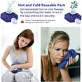 thumbnail image 3 of Reusable Ice Bag Hot Water Bag For Injuries, Hot & Cold Therapy And Pain Relief, 3-pack, 3 Sizes (6"/9"/11"), (for Hot Therapy Is 50-60/122-140), 3 of 6