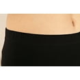 thumbnail image 5 of LiangRou Women's Ultra Thin Stretch Cropped Leggings Black Lace Trim XS, 5 of 8