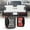 Clear Lens, variant on LED Tail Lights for 2019-2021 Jeep Gladiator JT Accessories w/3D DRL/Dynamic Sequential Turn Signal Light, Plug & Play Taillights, Brake Lamp 1 Pair Black Housing/Smoke lens