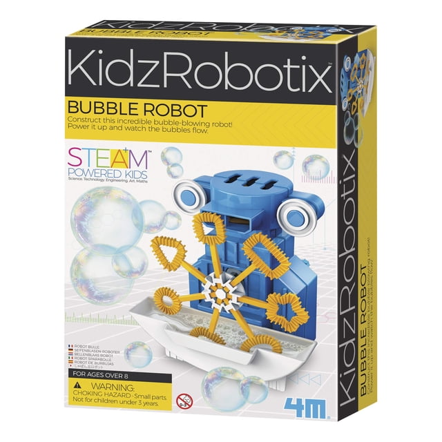 Kit científico: robot de burbujas de 4 m KidzRobotics con tecnología STEAM para niños