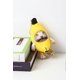 thumbnail image 3 of 18cm Crying Banana Cat Plush Keychain with Sounds, Funny Baby Sound Stuffed Doll, Cute Cat Toy Ornament for Kids and Adults, 3 of 5
