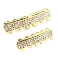 thumbnail image 2 of Grills Caps 18k Golden Fernando Dientes de la boca, 2 of 8
