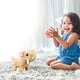 thumbnail image 5 of Peluche de elefante eléctrico para caminar, funciona a pilas, para niños pequeños, realista, con función de sonido y suave compañero de juego interactivo independiente., 5 of 6