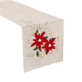 thumbnail image 4 of Mantel rústico con bordado rectangular, adorno floral para mesa para cenar en casa, 4 of 5