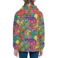 thumbnail image 6 of Pofeuu Colorful Dinosaur Print Teenage Zipper Hoodie Sweatshirts Hooded Casual Jackets With Pocket For Boys Girls-Small, 6 of 6