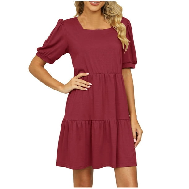 Red dresses at walmart 2025