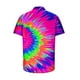 thumbnail image 4 of Camisas de Manga Larga para Hombres Blusa Cómoda de Cuello de Impresión, Camisa Casual de Poliéster para Uso Diario, de Fiesta Y de Primavera de Verano, 4 of 5