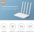 thumbnail image 3 of Router WiFi Xiaomi Mi Router 4C con 64 MB de RAM, 802.11 b/g/n a 2.4 GHz y 300 Mbps, 3 of 5