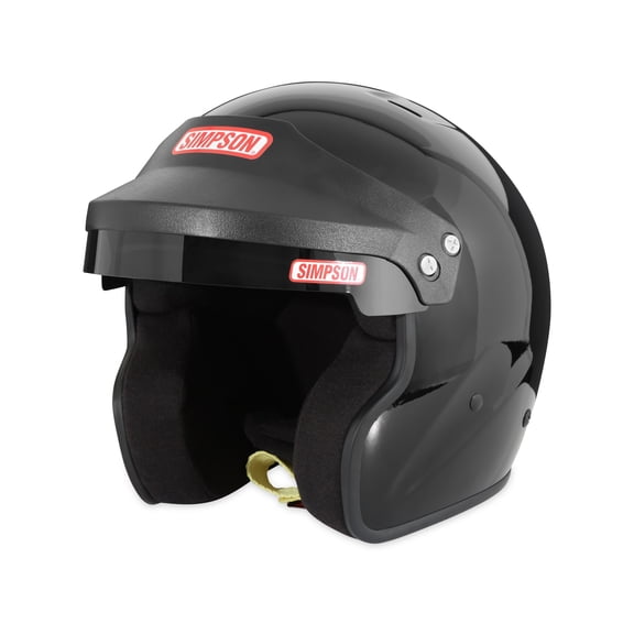 Simpson Racing 7320052 Cruiser 2.0 Racing Helmet - SA2020 - XX-Large (63-64CM) - Black