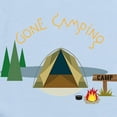 thumbnail image 2 of CafePress - Gone Camping Infant Bodysuit - Baby Light Bodysuit, Size Newborn - 24 Months, 2 of 4