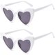 thumbnail image 1 of Gafas de sol con forma de corazón para mujer, gafas retro estilo ojo de gato vintage, 1 of 4