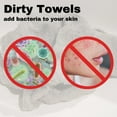 thumbnail image 6 of Tact Squad 70 Pack Large Disposable Face Towels Soft Cotton Facial Wipe, 6 of 8