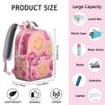 thumbnail image 2 of Cartoon Backpack for Students with Moon, Stars, and Galaxy Print - Fun, Colorful, Comfortable Adjustable Straps, 2 of 6