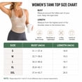 thumbnail image 6 of Women's Ribbed Racerback Tank Tops, Soft Stretchy Sleeveless Scoop Neck Notch Cropped Tops for Yoga Workout Daily Wear, 6 of 6