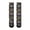 Dirt Bike and Text Black Pattern, variant on Dirt Bike and Text Black Pattern Women's Crew Socks, Mid-calf Polyester Running Athletic Socks with Reinforced Heel & Toe, Moisture Wicking Gifts Ideas for Sports Work Home