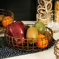 thumbnail image 1 of Neinkie Metal Wire Fruit Bowl, Iron Arts Fruit Storage Baskets for Kitchen Counter, Countertop, Home Decor, Table Centerpiece Decorative hold Vegetables, Bread, Snacks, Potpourris, 1 of 6