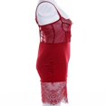 thumbnail image 4 of Combinaison en Mesh Sans Manches pour Femmes en Dentelle Dos Nu, 4 of 5