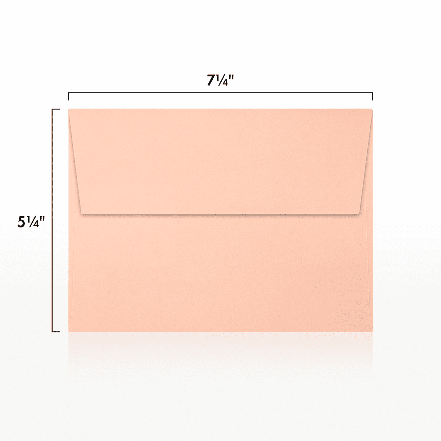 LUXPaper A7 Invitation Envelopes, 5 1/4 x 7 1/4, Blush, 250/Pack