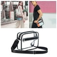 SKYESHEALLY Stadium Approved Clear Crossbody Bag Shoulder Purse Bag