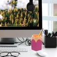 thumbnail image 6 of 5Pcs Crayon Organizers Holders, Student Pencil Holder Dispenser Cute for Classroom Standing Case Cup Pot Desk Containers Colored Office, Multicolor, 6 of 8